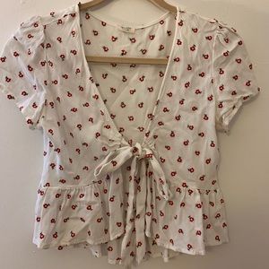 Brandy Melville Tie Crop